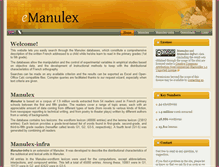 Tablet Screenshot of manulex.org